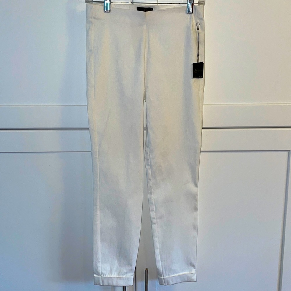 Renuar  NWT White Slacks/Leggings Size 0